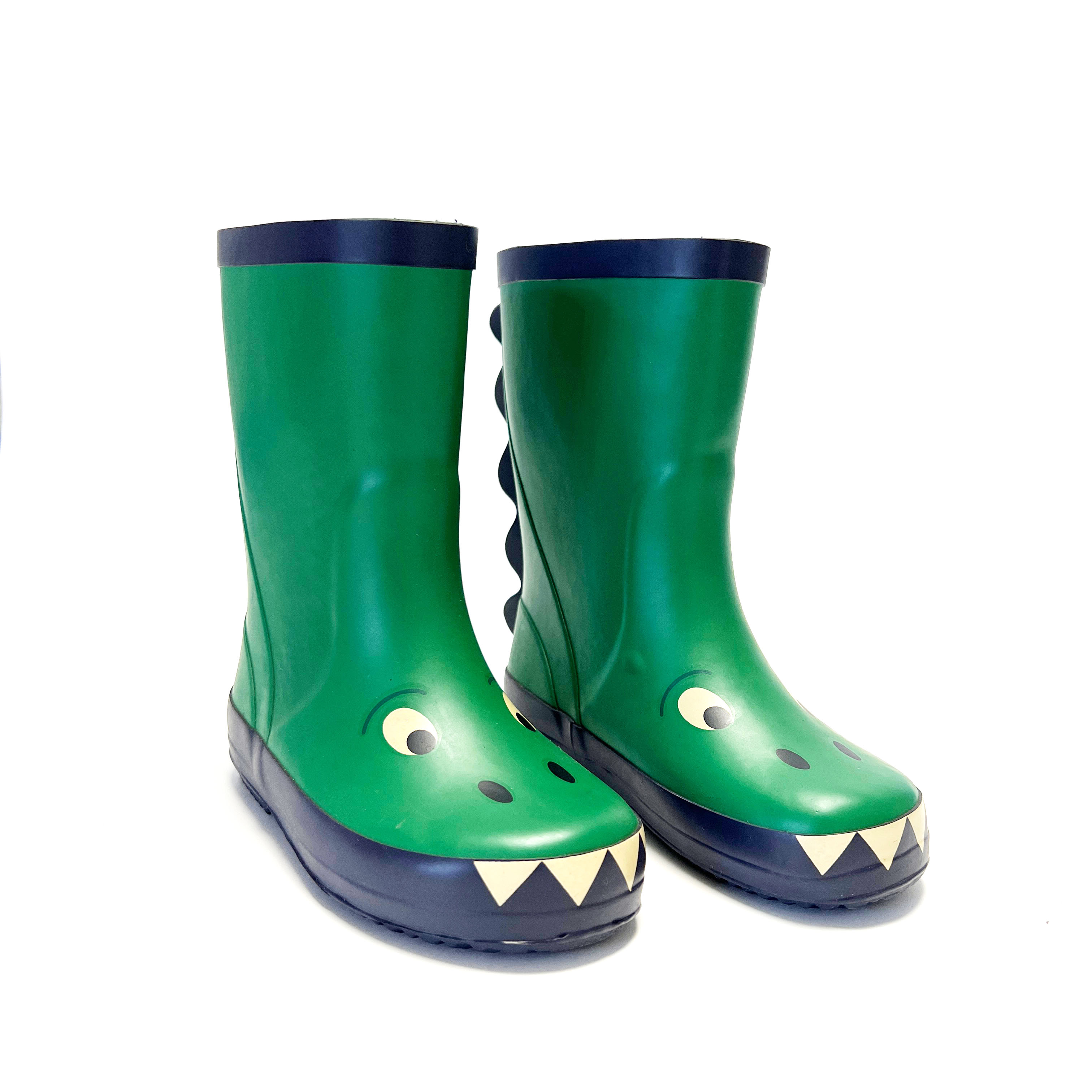 Dinosaur Printed Rubber Rain Boots for Kids