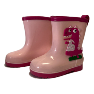 Waterproof PVC Rain Boots Children Ankle Rain Shoes