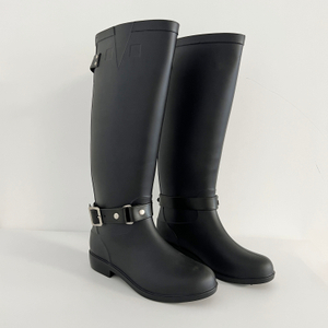 Adult Knee High Rain Boots Ladies Fahion Rain Shoes