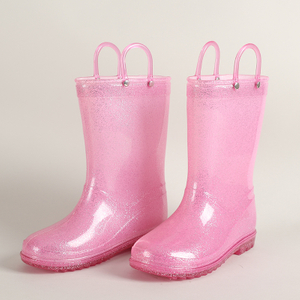 PVC Rain Boots for Kids Non-slip Rain shoes Children gumboots